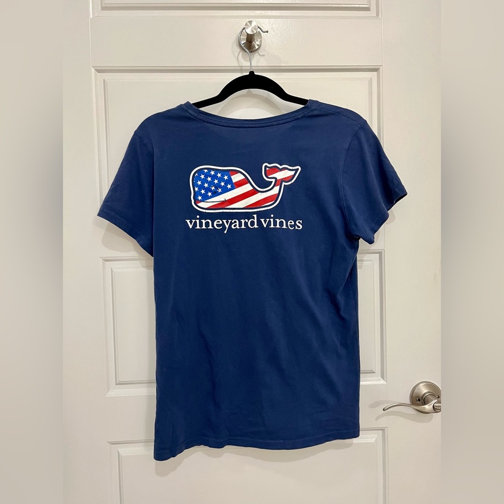 Vineyard Vines Patriotic Whale T-Shirt